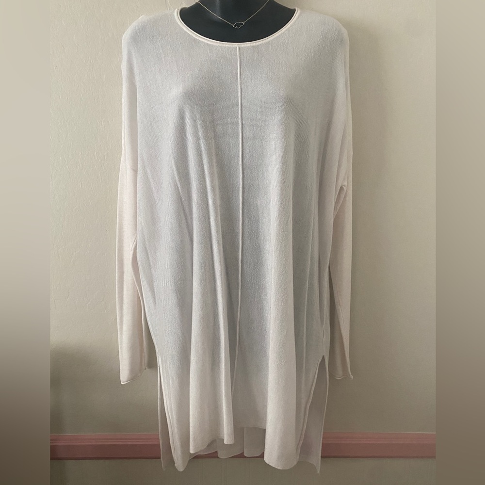 H&M Long White Shirt